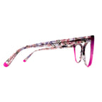 Gafas para mujer en Óptica Servivisión en el centro de Bogotá.