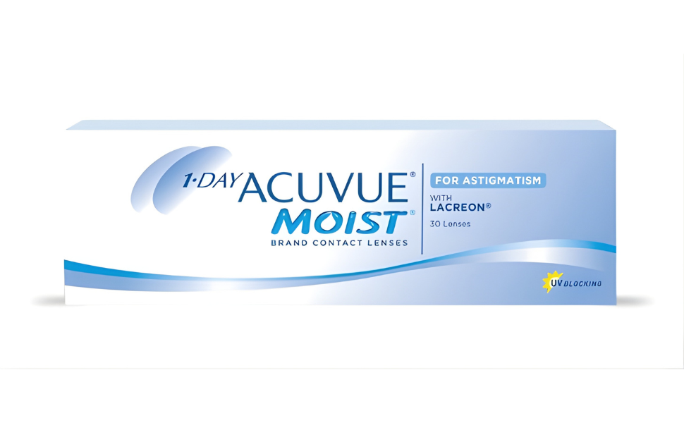 1-Day Acuvue Moist para Astigmatismo con LACREON