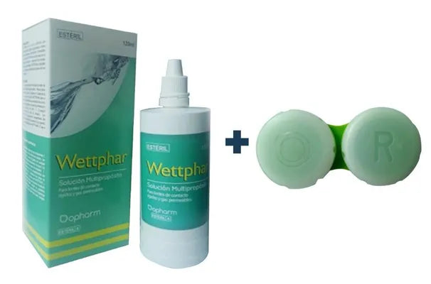 Solución para lentes WETTPHAR 120ml